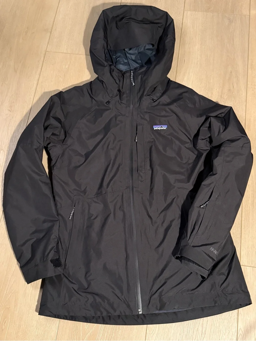 Patagonia 3-in-1 Powder Town Jacket Women's Size Medium in Black - Picture 5 of 15
